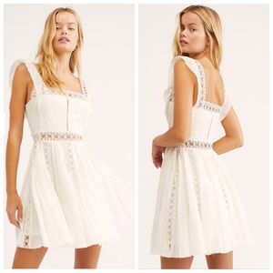 free people white verona dress